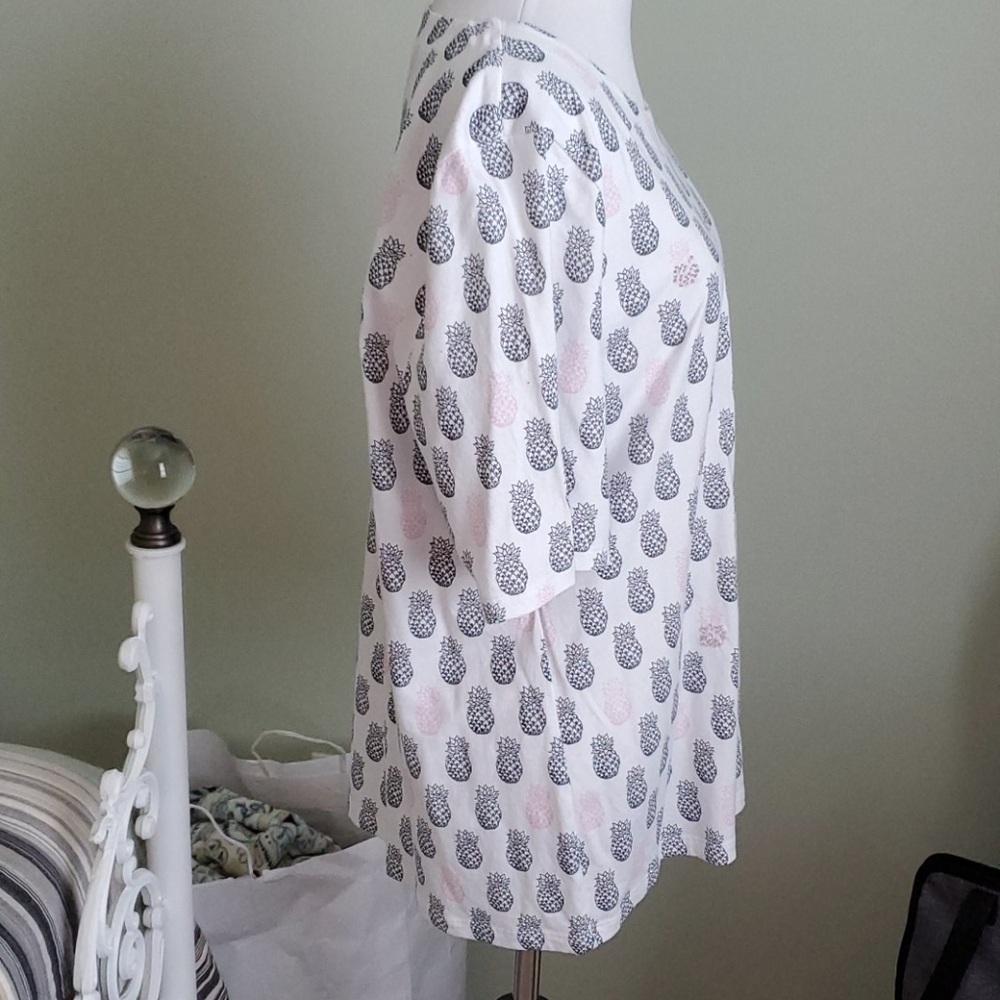 Talbots pineapple top - Picture 4 of 10